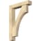 Ekena Millwork Westlake Block Rough Sawn Bracket w/ Offset Brace, Douglas Fir, 6"W x 28"D x 40"H BKT0604X28X40WTL05RDF - alternate 1